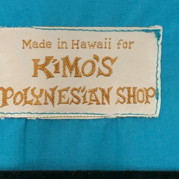 Vintage Kimo's Polynesian Shop Made in Hawaii Maxi Dress - Picture 3 of 16